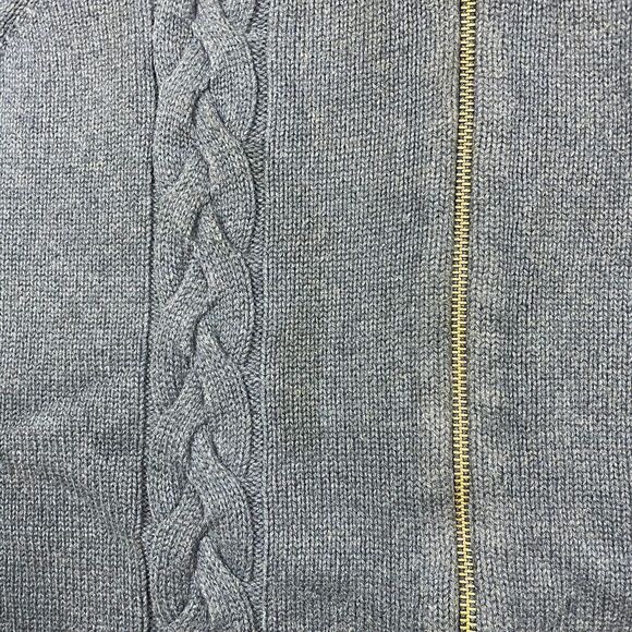 Pendleton Sweater Mens Medium Blue Cotton Full Zip Knit - Picture 5 of 12